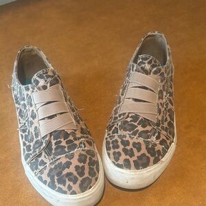 Jenn Ardor Animal Print Tennis Shoes